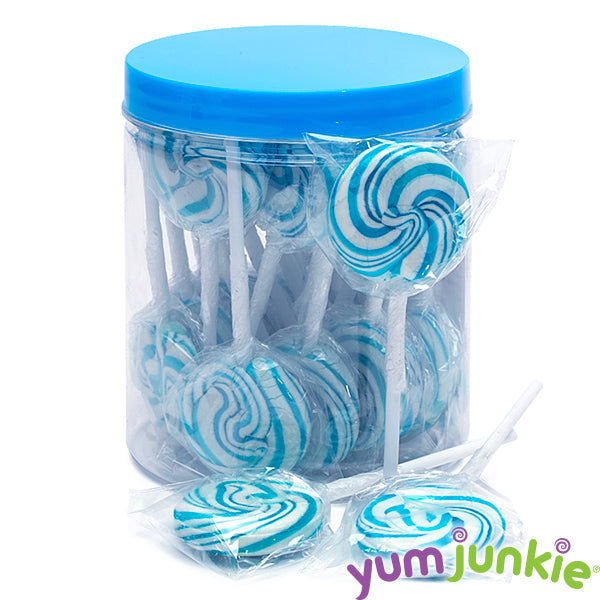 Assorted Colors Swirl Lollipops – YumJunkie