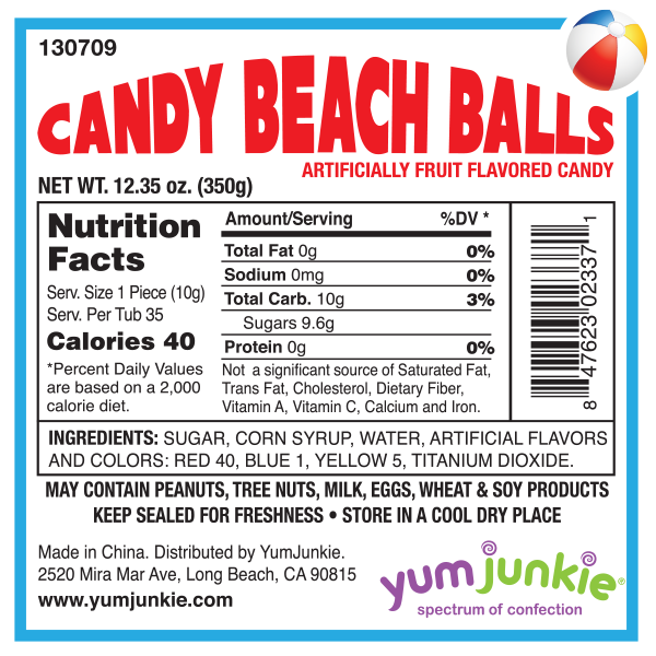 Blue Candy Balls – YumJunkie