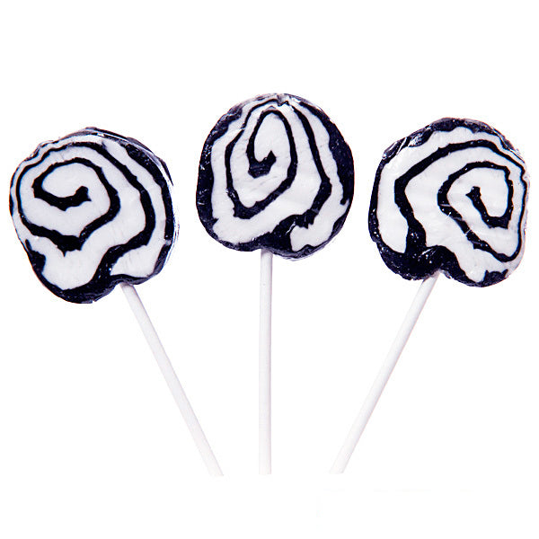 swirl lollipop clipart black and white